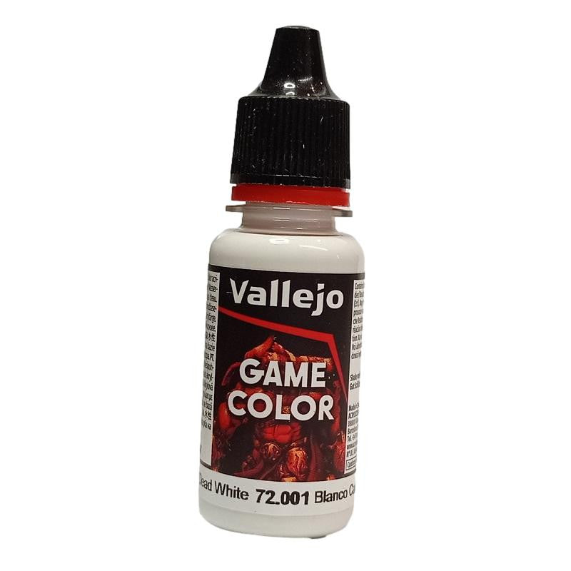 Vallejo Game Color: Dead White, 17 ml. 72001